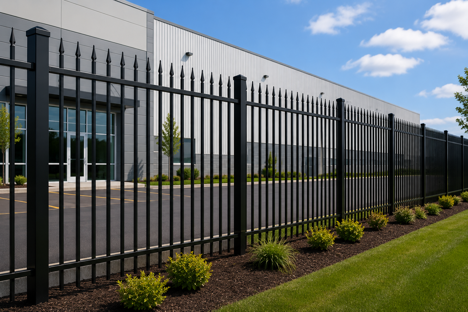 Commercial fencing